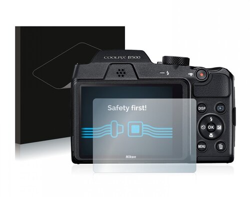 Heldere Screenprotector - Nikon Coolpix B500 - type: Ultra-Clear