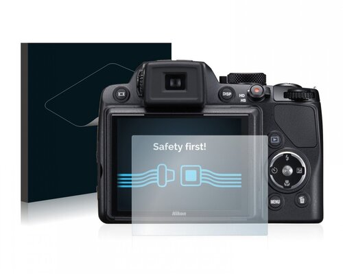 Heldere Screenprotector - Nikon Coolpix P90 - type: Ultra-Clear