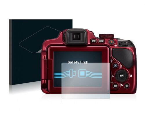 Heldere Screenprotector - Nikon Coolpix P600 - type: Ultra-Clear