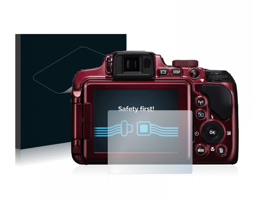 Heldere Screenprotector - Nikon Coolpix P610 - type: Ultra-Clear