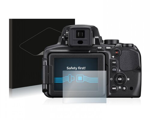 Heldere Screenprotector - Nikon Coolpix P900 - type: Ultra-Clear