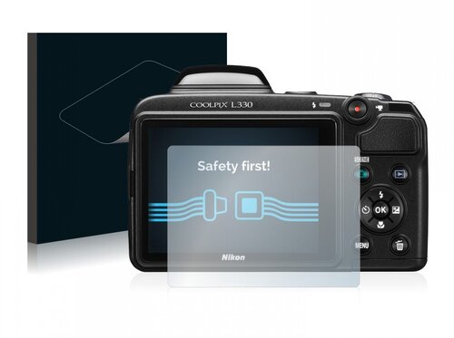 Heldere Screenprotector - Nikon Coolpix L330 - type: Ultra-Clear