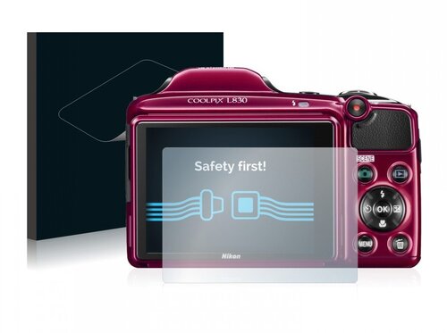 Heldere Screenprotector - Nikon Coolpix L830 - type: Ultra-Clear
