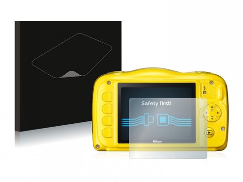 Heldere Screenprotector - Nikon Coolpix S33 - type: Ultra-Clear