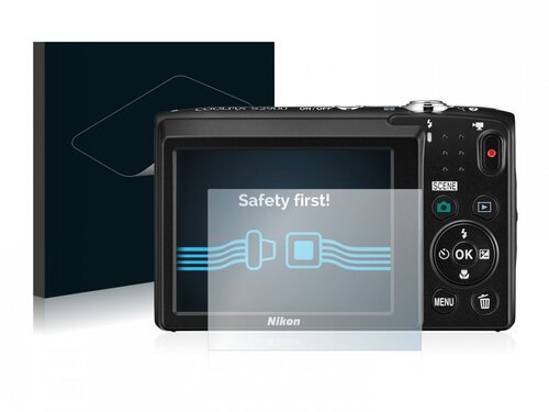 Heldere Screenprotector - Nikon Coolpix S2900 - type: Ultra-Clear