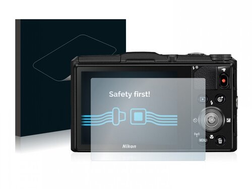 Heldere Screenprotector - Nikon Coolpix S9700 - type: Ultra-Clear