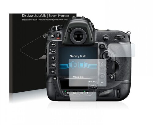 Heldere Screenprotector - Nikon D4S - type: Ultra-Clear
