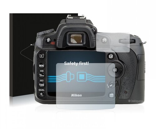 Heldere Screenprotector - Nikon D90 - type: Ultra-Clear