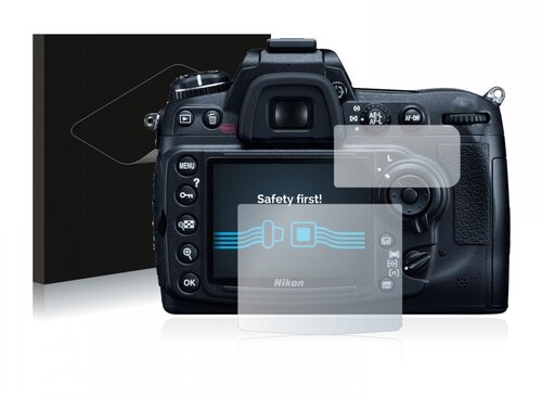Heldere Screenprotector - Nikon D300 - type: Ultra-Clear