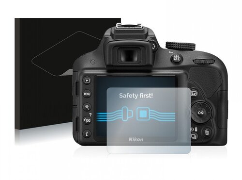 Heldere Screenprotector - Nikon D3300 - type: Ultra-Clear