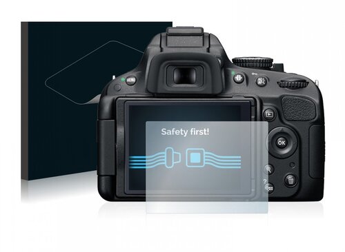 Heldere Screenprotector - Nikon D5100 - type: Ultra-Clear