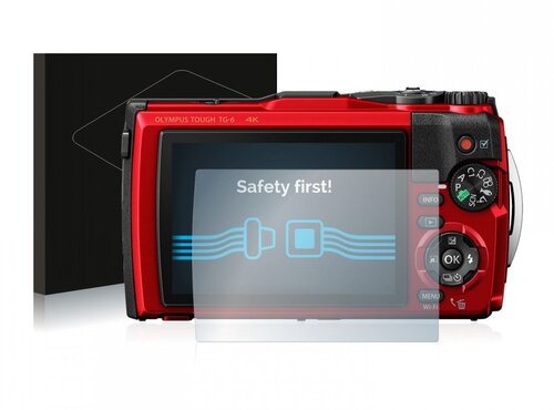 2x Heldere Screenprotector - Olympus Tough TG-6 - type: Ultra-Clear