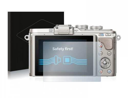 2x Heldere Screenprotector - Olympus PEN E-PL8 - type: Ultra-Clear