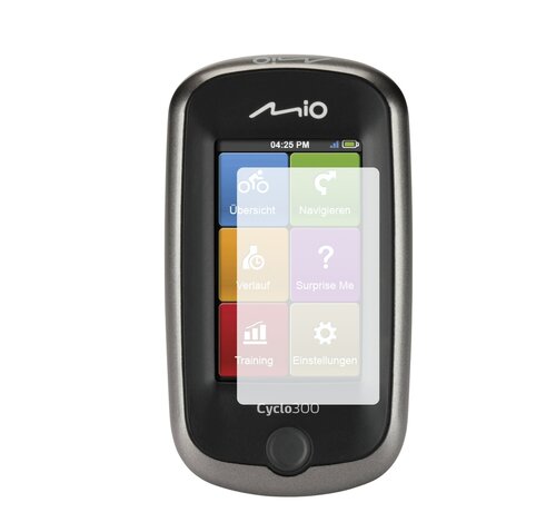 Premium Screenprotector voor de Mitac Mio Cyclo 300 - type: Ultra-Clear