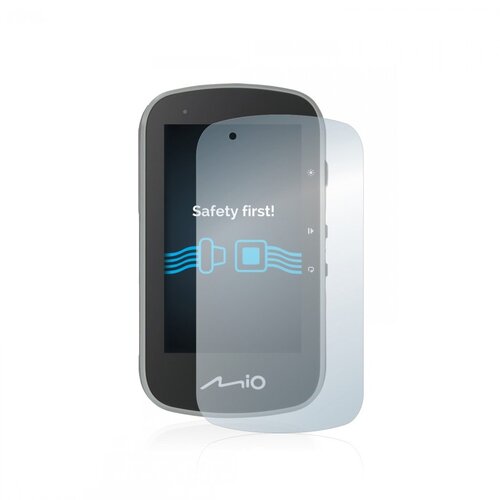 Heldere Screenprotector - Mitac Mio Cyclo Discover Plus - type: Ultra-Clear