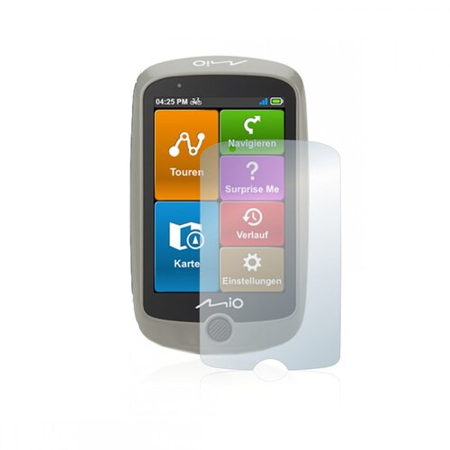 Premium Screenprotector voor de Mitac Mio Cyclo Discover - type: Ultra-Clear