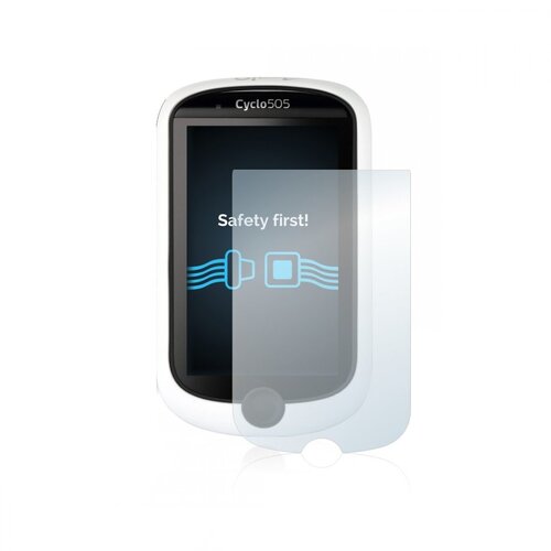 Heldere Screenprotector - Mitac Mio Cyclo 505 HC - type: Ultra-Clear
