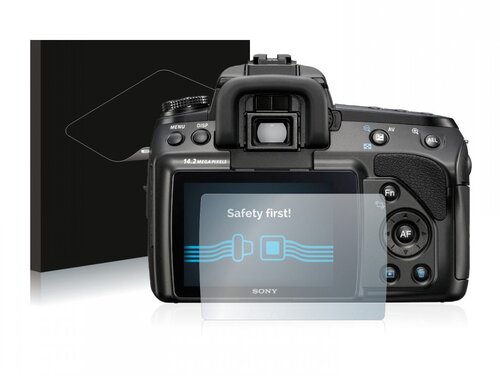 Heldere Screenprotector - Sony A450 - type: Ultra-Clear