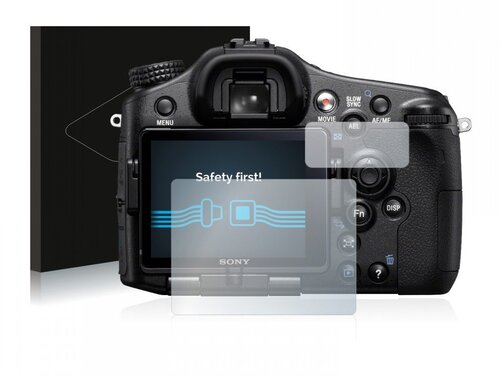 Heldere Screenprotector - Sony A77V - type: Ultra-Clear