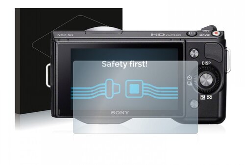 Heldere Screenprotector - Sony NEX-5 - type: Ultra-Clear