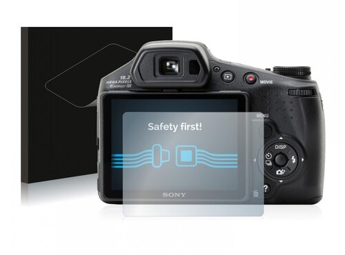 Heldere Screenprotector - Sony HX200V - type: Ultra-Clear