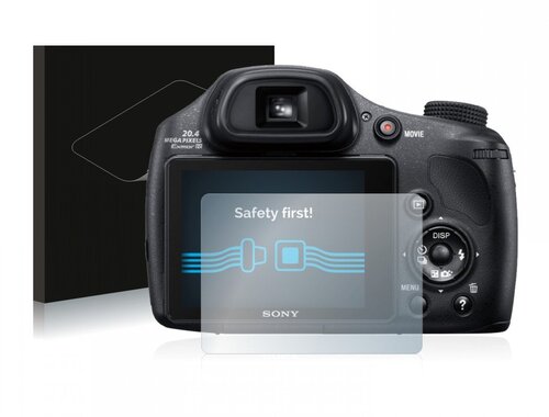 Heldere Screenprotector - Sony HX350 - type: Ultra-Clear