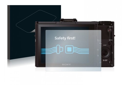 Heldere Screenprotector - Sony RX100 II / RX100 Mark 2 - type: Ultra-Clear