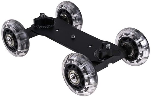 Video Dolly Slider met 4 wielen / Camera Dolly Kit - Type: DL13