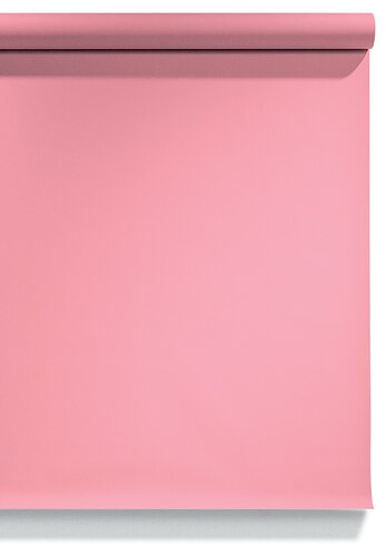 Papieren Achtergrond Rol - 1.35m x 11m - Carnation Pink (nr 17)