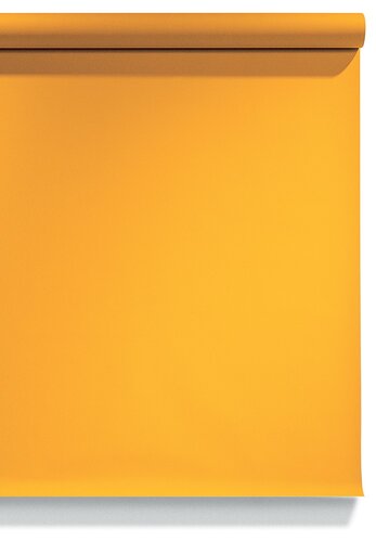 Papieren Achtergrond Rol - 1.35m x 11m - Yellow-Orange (nr 35)