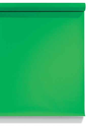 Papieren Achtergrond Rol / Chromakey Greenscreen - 1.35m x 11m - Stinger (nr 54)