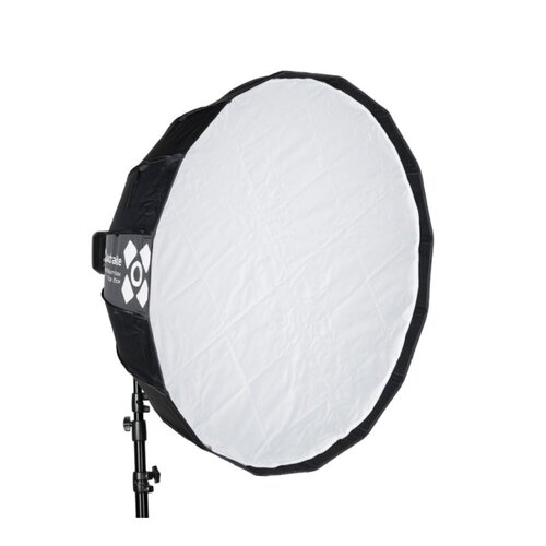 85cm - Opvouwbare Beauty Dish Reflector - Zilver