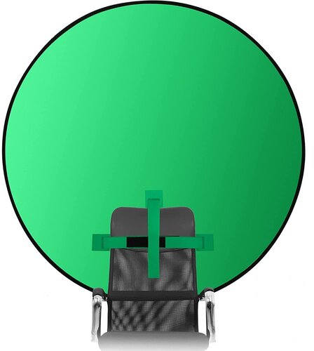 Opvouwbare Achtergrond voor Stoel / Greenscreen - 142cm - Groen
