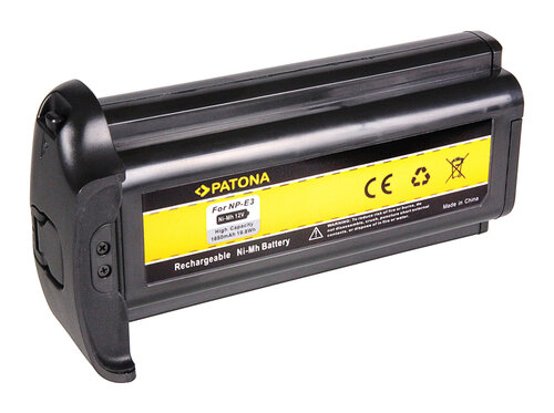 Accu voor de Canon EOS 1D II / 1D Mark 2 - Batterij type: NP-E3 - 1650 mAh