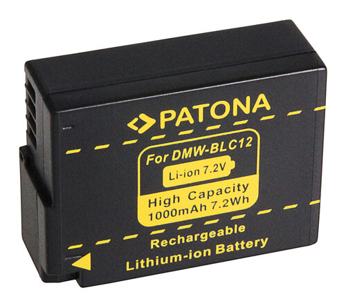 DMW-BLC12 / DMW-BLC12e Accu / Vervangende Batterij voor de Panasonic DMW-BLC12 / DMW-BLC12e Accu - 950 mAh