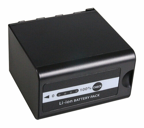 Accu voor de Panasonic AG-DVC60 - Batterij type: VW-VBD78 - 7800 mAh