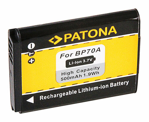 Accu voor de Samsung PL121 - Batterij type: BP70A / BP-70A - 500 mAh