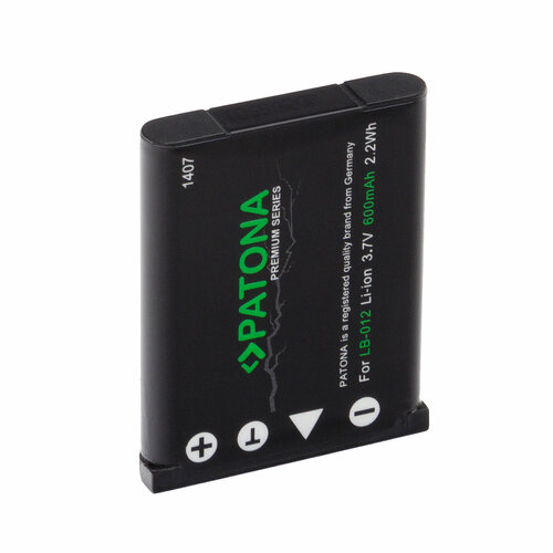 Accu voor de Kodak EasyShare M5370 - Batterij type: LB-012 / LB012 - 600 mAh