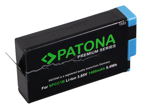 SPCC1B Accu / Vervangende Batterij voor de GoPro SPCC1B Accu - 1400 mAh