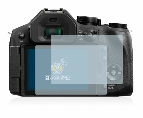 2x Heldere Screenprotector - Panasonic Lumix DMC-FZ300 - type: Ultra-Clear