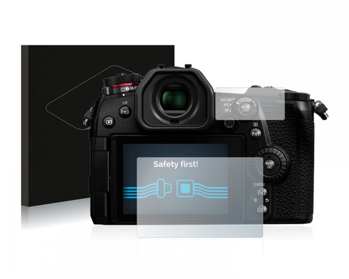 2x Heldere Screenprotector - Panasonic Lumix DC-G9 II /DC-G9 Mark 2 - type: Ultra-Clear