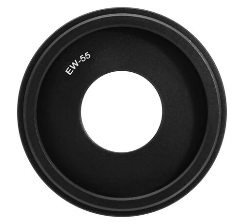 Zonnekap type EW-55 / Lenshood voor Canon objectief