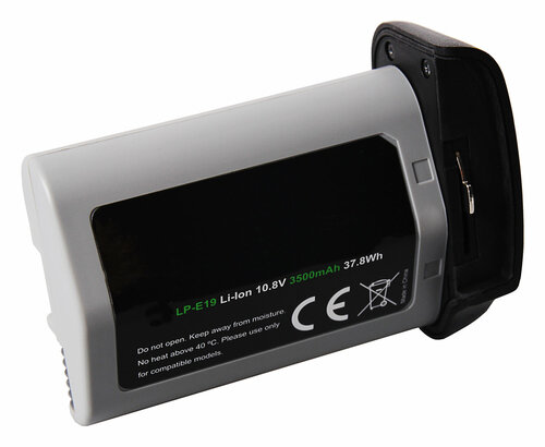 Accu voor de Canon EOS R1 - Batterij type: LP-E19 / LPE19 - 3500 mAh