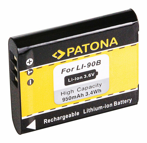 Accu voor de Ricoh G900SE Accu Batterij Li-90B / DB-110 - 950 mAh