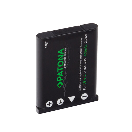 Accu voor de Kodak PIXPRO FZ55 - Batterij type: LB-012 / LB012 - 600 mAh