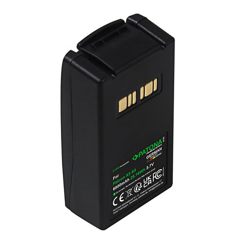 Accu / Batterij voor de Datalogic Falcon X4 - Type: BT-10 / BT-26 - 6800 mAh