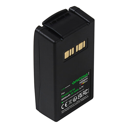 Accu / Batterij voor de Datalogic Skorpio X4 - Type: BT-0016 - 6800 mAh