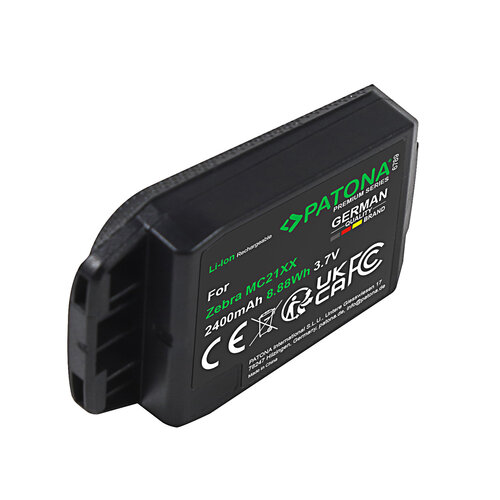 Accu / Batterij voor de Zebra (Motorola) Symbol MC2180 - Type: BTRY-MC21EAB0E - 2400 mAh