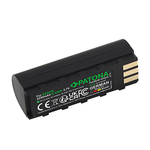 Accu / Batterij voor de Zebra (Motorola) Symbol DS3478 - Type: 21-62606-01 - 2250 mAh