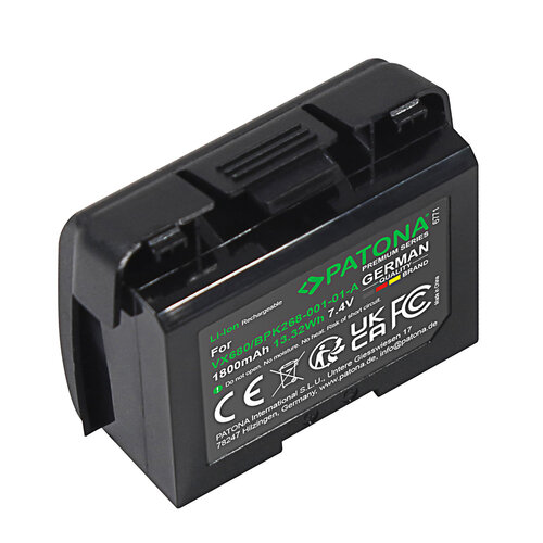 Accu / Batterij voor de Verifone VX680 - Type: BPK268-001-01-A - 1800 mAh